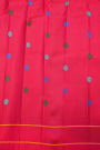 Gadwal Silk Peacock Blue Saree