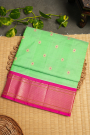 Paithani Weaving Silk Green Saree