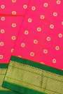 Paithani Weaving Silk Pink Saree