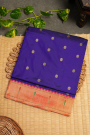 Paithani Weaving Silk Navy Blue Saree