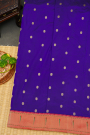 Paithani Weaving Silk Navy Blue Saree