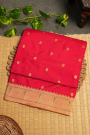Paithani Silk Red Saree