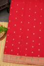 Paithani Silk Red Saree