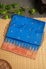 Paithani Silk Royal Blue Saree