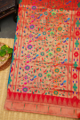 Paithani Silk Royal Blue Saree