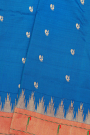 Paithani Silk Royal Blue Saree