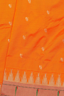 Paithani Silk Orange Saree