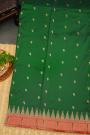 Paithani Silk Bottle Green Saree