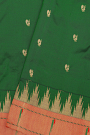 Paithani Silk Bottle Green Saree