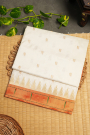 Paithani Silk Off White Saree