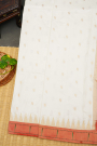 Paithani Silk Off White Saree