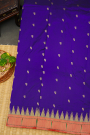 Paithani Silk Royal Blue Saree