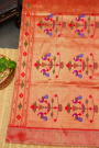 Paithani Silk Sky Blue Saree