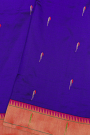 Paithani Silk Royal Blue Saree