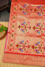 Paithani Silk Pink Saree