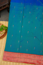 Paithani Silk Peacock Blue Saree