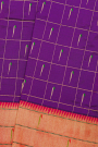 Paithani Silk Violet Saree
