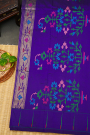 Paithani Silk Royal Blue Saree