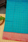 Paithani Silk Sea Blue Saree