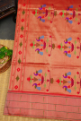 Paithani Silk Light Green Saree