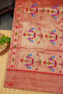 Paithani Silk Sky Blue Saree