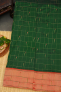 Paithani Silk Bottle Green Saree