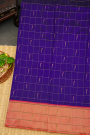 Paithani Silk Royal Blue Saree