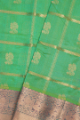Kuppadam Sico Sea Green Saree
