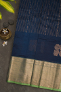 Kuppadam Sico Navy Blue Saree