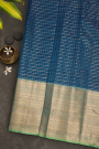 Kuppadam Sico Navy Blue Saree