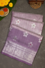 Venkatagiri Silk Lilac Saree