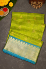 Venkatagiri Silk Parrot Green Saree