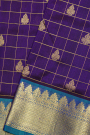 Venkatagiri Silk Navy Blue Saree
