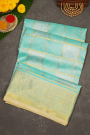 Venkatagiri Silk Sky Blue Saree