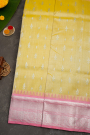 Venkatagiri Silk Yellow Saree