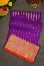 Venkatagiri Silk Purple Saree