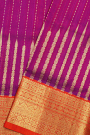 Venkatagiri Silk Purple Saree