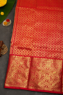 Venkatagiri Silk Red Saree