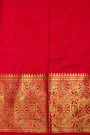 Venkatagiri Silk Red Saree