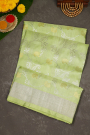 Venkatagiri Silk Light Green Saree