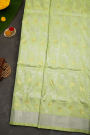 Venkatagiri Silk Light Green Saree