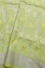 Venkatagiri Silk Light Green Saree