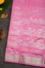 Venkatagiri Silk Baby Pink Saree