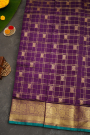 Venkatagiri Silk Purple Saree