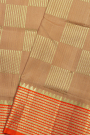 Venkatagiri Silk Cream Saree