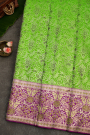 Kancheepuram Silk Parrot Green Saree