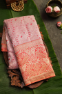 Kancheepuram Silk Baby Pink Saree