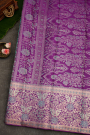 Kancheepuram Silk Sky Blue Saree