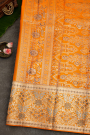Kancheepuram Silk Peacock Blue Saree