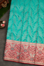 Kancheepuram Silk Sky Blue Saree